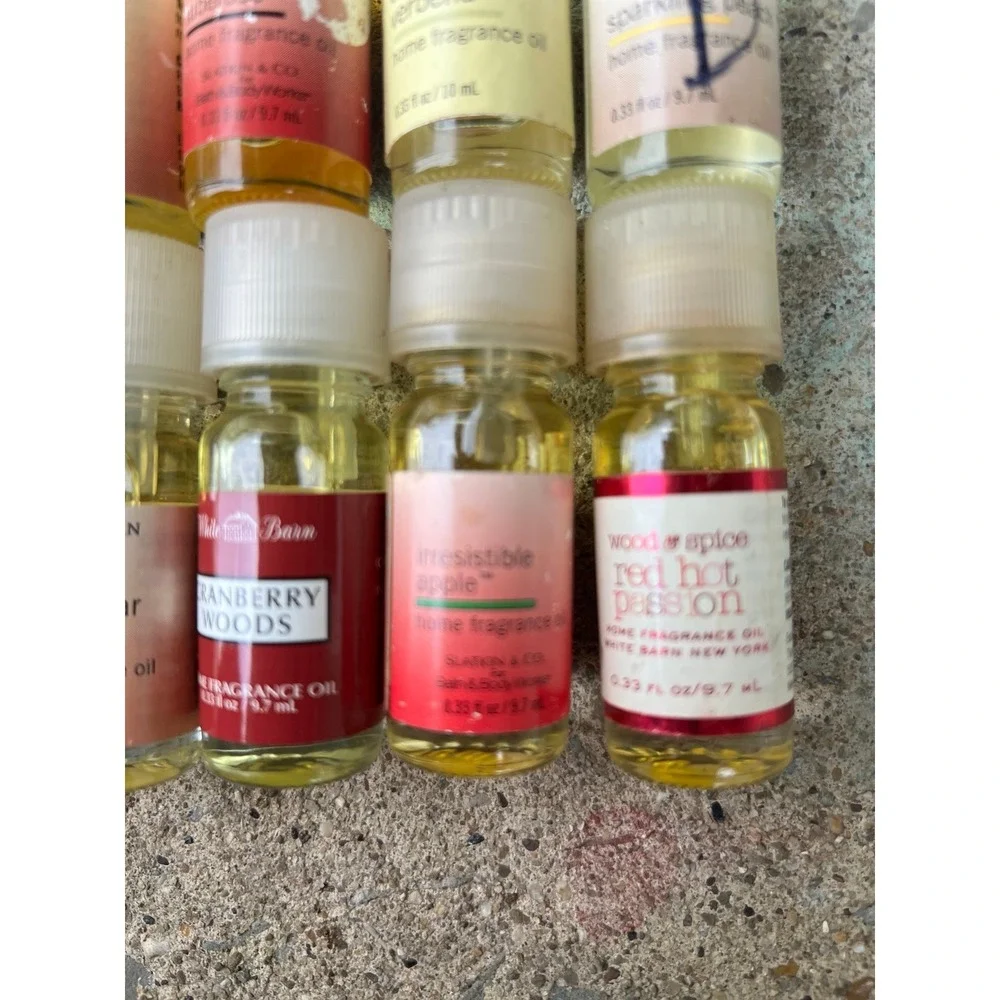 Bath & Body The White Barn Candle Company lot of 10Home fragrance Oil